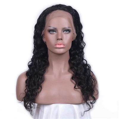 Black Body Wave Human Hair Full Lace Wigs For Black Women