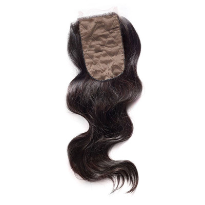 Virgin Remy Hair Lace Frontal Closure Hair Peice Silk Base Body Wave Comfortable