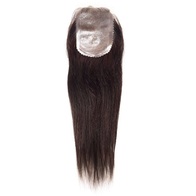 Straight Lace Frontal Closure Topper , Real Human Hair Pieces No Bad Smell