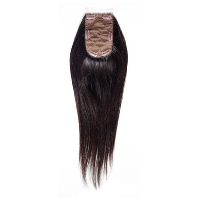 Virgin Remy Clip In Lace Frontal Closure Piece 4x6 Silky Straight For Black Ladi