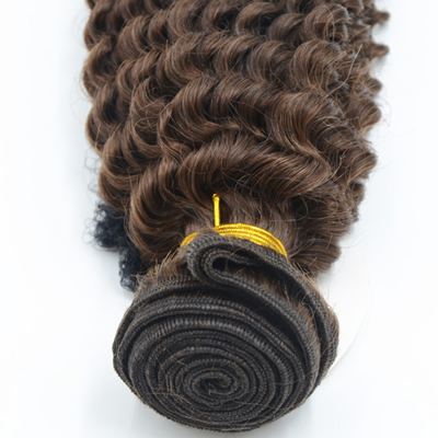 Kinky Curly Weft Hair Extensions Hair Weaving with 100% Mongolian Remy Hair