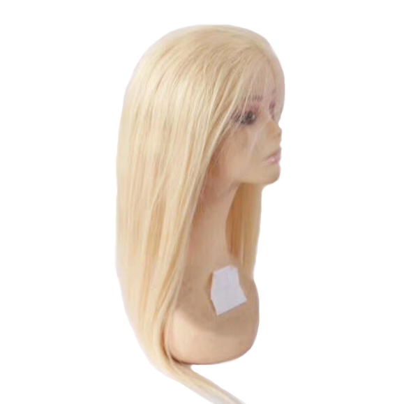 Golden Blonde Colored Human Hair Lace Front Wigs Hot Sale